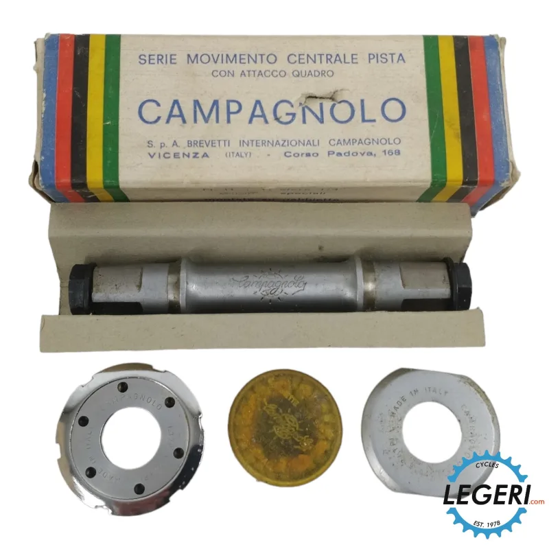 Campagnolo Pista bottom bracket NOS NIB LEGERI.com Campagnolo Pista bottom bracket NOS NIB