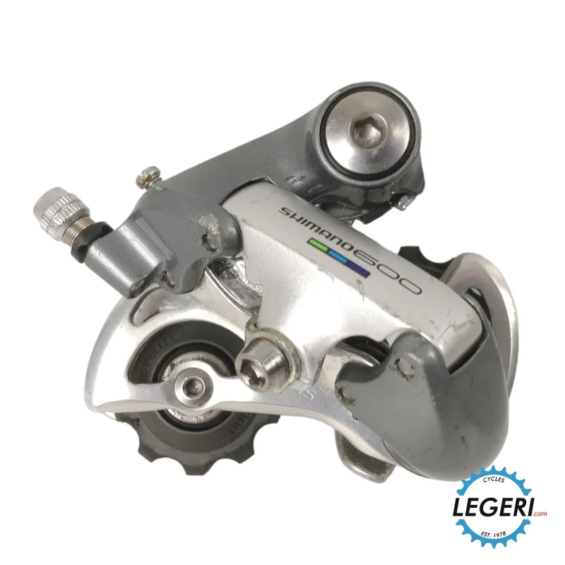Shimano 600 tricolor rd-6401 rear derailleur 8 spd