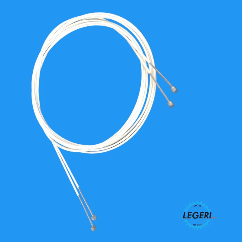White coated inner shifter cables