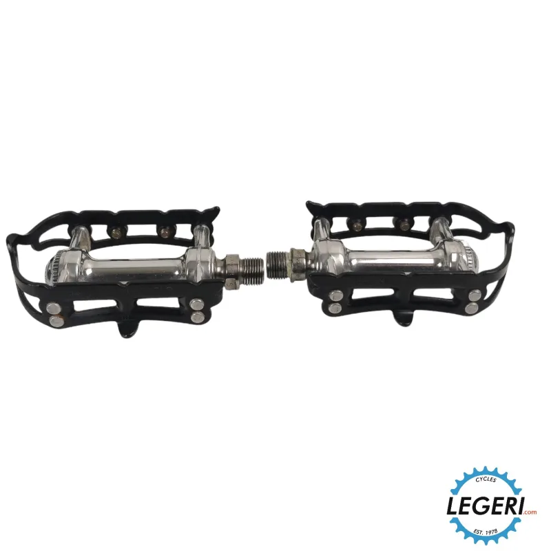 Campagnolo Super Record Strada pedals titan axle 4021 LEGERI.com Campagnolo Super Record Strada pedals titan axle 4021