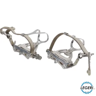 Campagnolo Chorus pedals with size L toe-clips LEGERI.com Campagnolo Chorus pedals with size L toe-clips