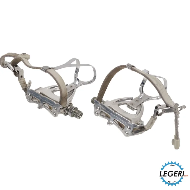 Campagnolo Chorus pedals with size L toe-clips