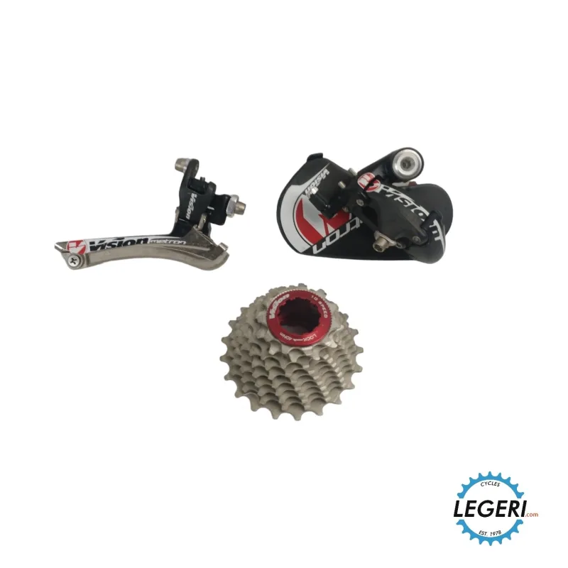 Vision Metron TT 10 speed Rear and front derailleur and cassette