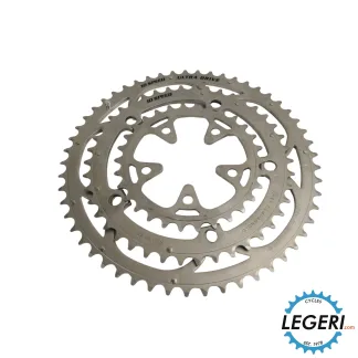 Campagnolo 10 speed Ultra drive chainring 53 42 30 NOS 135 mm bcd