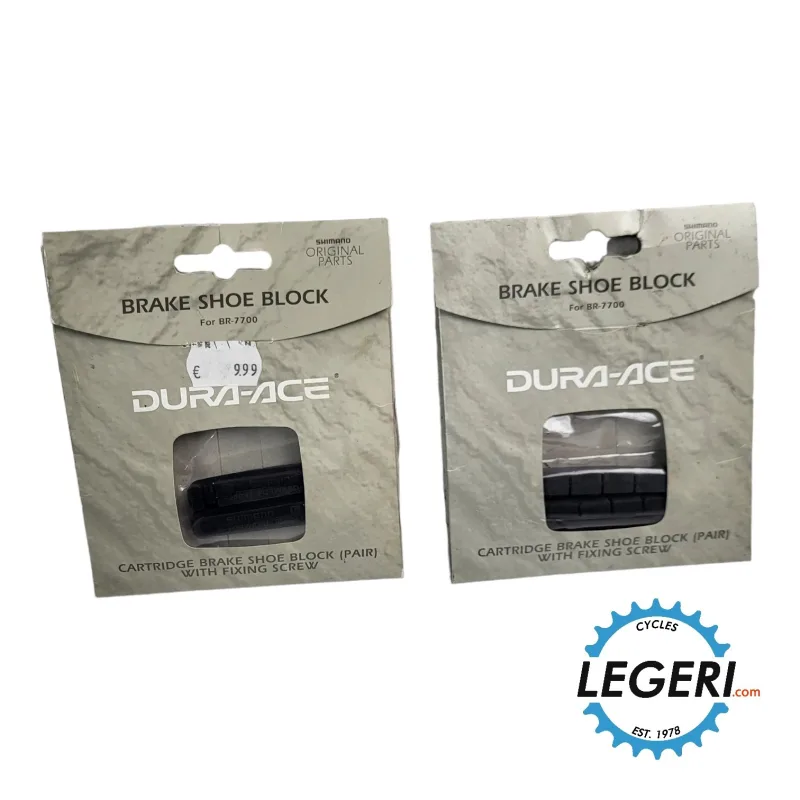 Shimano Dura Ace 7700 brake shoe blocks NOS