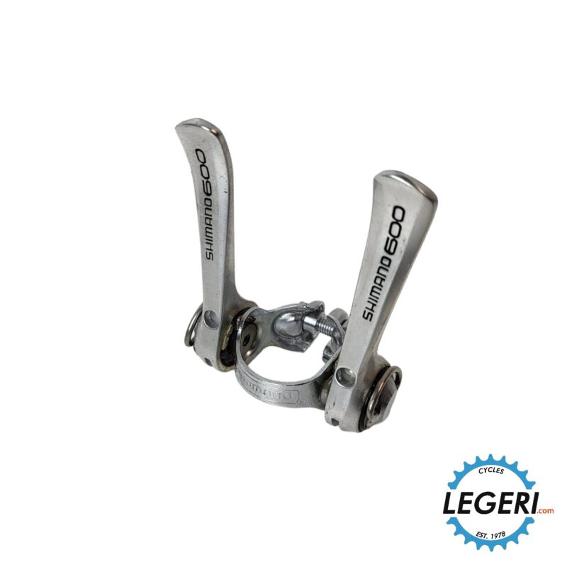 Shimano 600EX sl-6207 down tube shifters with clamp NOS