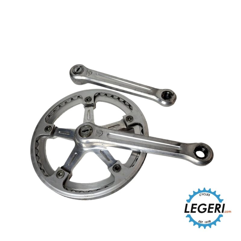 Ofmega single ring crankset cyclocross vintage 44t LEGERI.com Ofmega single ring crankset cyclocross vintage 44t