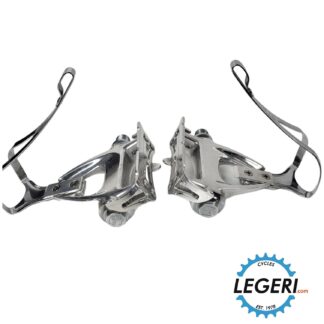 Campagnolo Chorus pedals with toe clips NOS LEGERI.com Campagnolo Chorus pedals with toe clips NOS