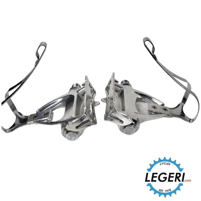 Campagnolo Chorus pedals with toe clips NOS