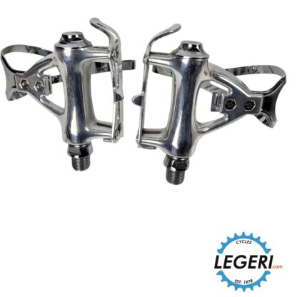 Campagnolo Chorus pedals with toe clips NOS 3