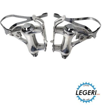 Campagnolo Chorus pedals with toe clips NOS 13