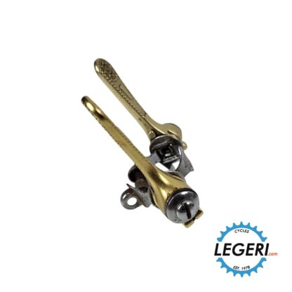 Simplex SLJ gold retrofriction downtube shifters 1st generation 4