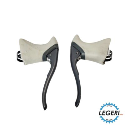 Shimano 600 tricolor Ultegra bl-6400 brake levers white covers 6