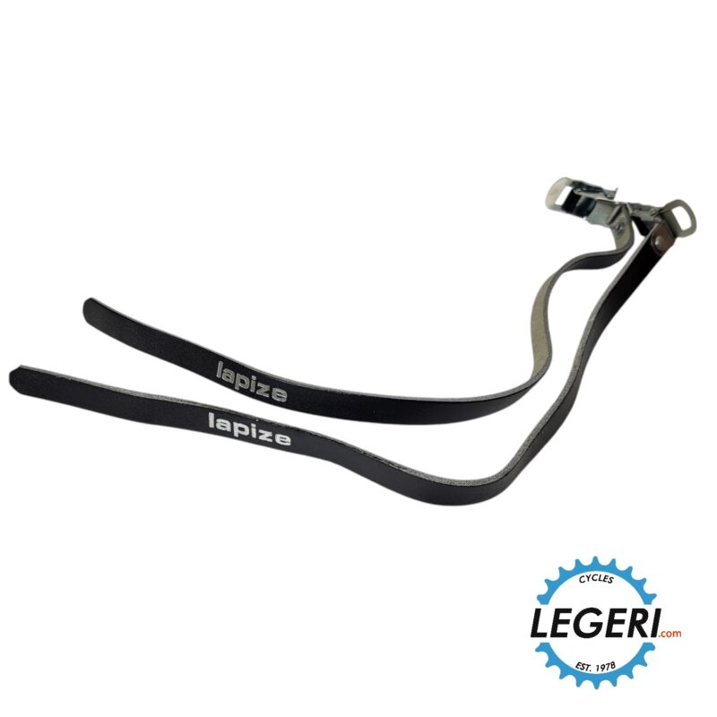 Lapize toeclips straps NOS black