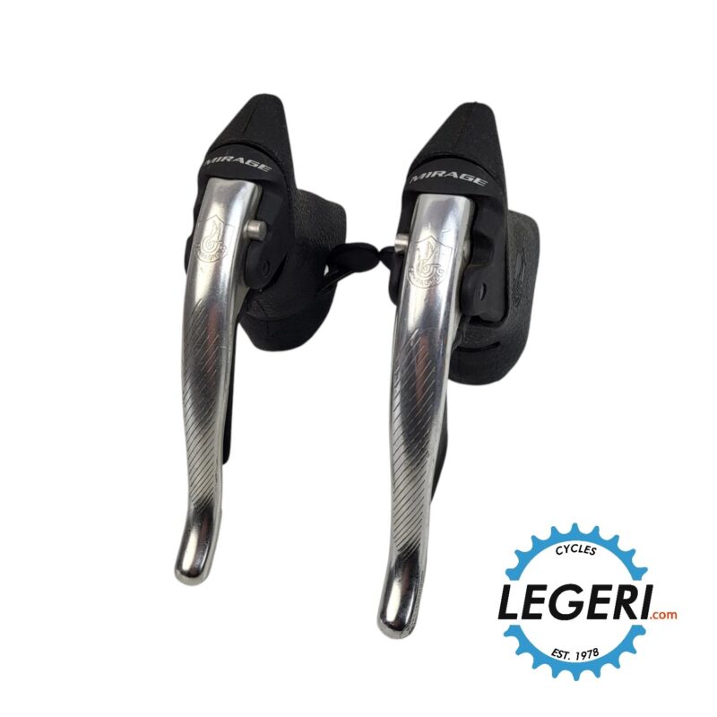Campagnolo Mirage 8 speed shifters VGC LEGERI.com Campagnolo Mirage 8 speed shifters VGC
