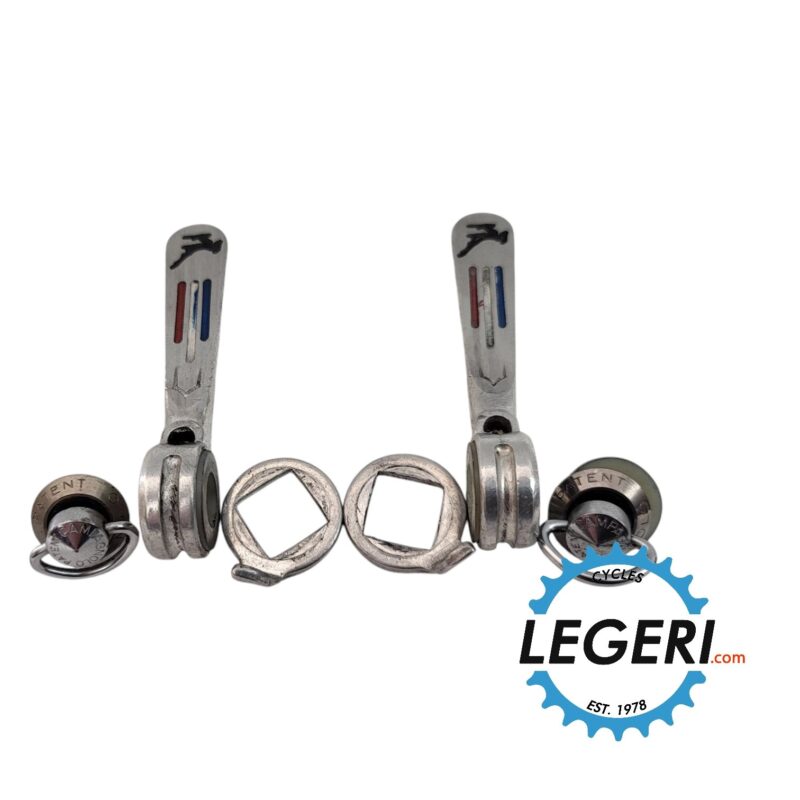 Campagnolo Record Gazelle panto down tube shifters LEGERI.com Campagnolo Record Gazelle panto down tube shifters