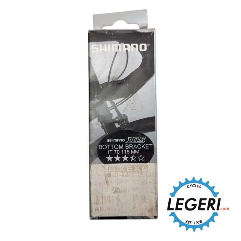 Shimano bb-un53 ITA 70 115 mm bottom bracket NOS LEGERI.com Shimano bb-un53 ITA 70 115 mm bottom bracket NOS