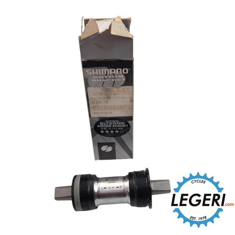 Shimano bb-un72 bottombracket NOS ITA 70 115 mm LEGERI.com Shimano bb-un72 bottombracket NOS ITA 70 115 mm